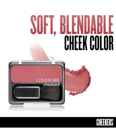 COVERGIRL Cheekers Rock 'n Rose Blush .12 oz - Blendable Powder, Packaging May Vary - Buy Online on GoSupps.com