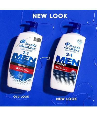 Head & Shoulders Old Spice Swagger Anti-Dandruff 2-in-1 Shampoo + Conditioner 835ML NEW Version 835 ml (Pack of 1) - Buy Online on GoSupps.com