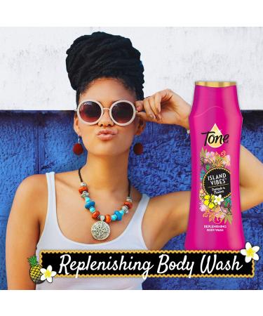 Tone Island Vibes Body Wash 18 fl oz - Pack of 6 | Refreshing and Hydrating Formula - Buy Online on GoSupps.com