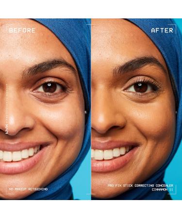 NYX Professional Makeup Correcting Concealer Stick - Cinnamon 11 | Vegan Formula | 12H Wear | Covers Blemishes, Dark Spots, and Discoloration - Buy Online on GoSupps.com