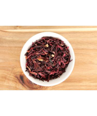 Anthony's Organic Hibiscus Flowers 1 lb - Gluten Free, Non GMO, Keto Friendly | Cut & Sifted, Non Irradiated - 1 Pound Pack - Buy Online on GoSupps.com