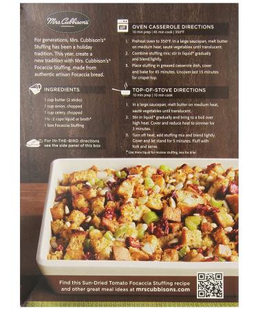 Mrs. Cubbison's Artisan Bread Stuffing 8 oz - Premium Quality for Delicious Meals - Buy Online on GoSupps.com