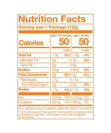 Baby Bellies Organic Pumpkin Round-a-bouts 0.42oz Bag - Pack of 6 | Healthy Baby Snacks - Buy Online on GoSupps.com