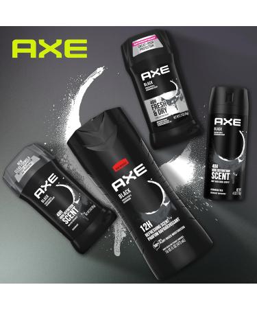 AXE Body Spray Deodorant for Men Black for Long Lasting Odor Protection Frozen Pear & Sandalwood Men's Deodorant Formulated Without Aluminum 4.0 oz - Buy Online on GoSupps.com