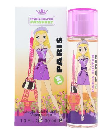 Paris Hilton Passport In Eau De Toilette Spray 1 Ounce