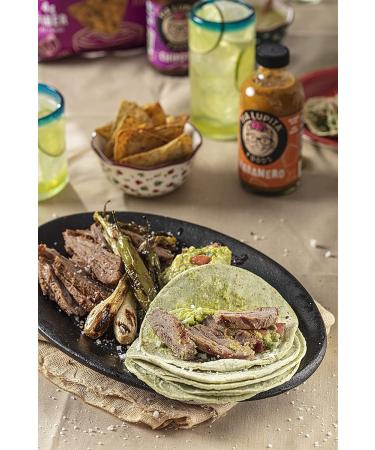 Tia Lupita Cactus Corn Tortillas 30 Calories Each | 3 Packs x 10 Tortillas - Low Carb, High Fiber, Keto, Gluten Free, Non GMO - Healthy Superfood Alternative for Kids & Adults - Buy Online on GoSupps.com