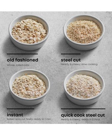 Natureâ€™s Path Organic Quick Cook Instant Oats - 1.12 lbs Canister (Pack of 6) - Non-GMO, 40g Whole Grains, 5g Protein - Perfect for Baking - Buy Online on GoSupps.com