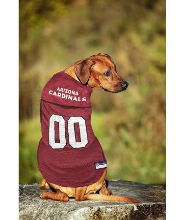 NFL Chicago Bears Mesh Jersey for Cats and Dogs- Small Arizona Cardinals - Buy Online on GoSupps.com
