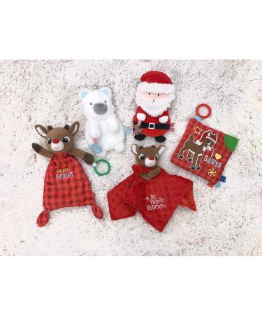 Rudolph Red Nosed Reindeer Travel Toy with Teether Tabs - Christmas Edition - Buy Online on GoSupps.com