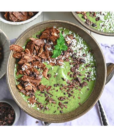 Rawcology - Chocoloco Mix (Chocolate Banana Blueberry Mint Choco Chip) | Grain Free Granola | Gluten Free | Healthy Cereal | Vegan Low Sugar Keto Paleo Peanut Free Allergen Friendly (4x200g) Coconut - Buy Online on GoSupps.com
