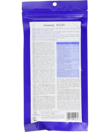 Clearspring Nori Sheets 25 g - Buy Online on GoSupps.com
