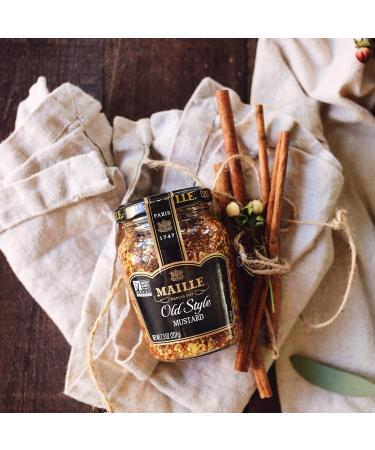 Maille Mustard Variety Pack - 7 Oz, 4 Count | Premium Mustard Selection - Buy Online on GoSupps.com