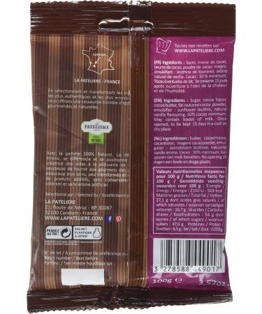 LA PATELIERE Dark Chocolate Chips 100 g - Pack of 5 - Buy Online on GoSupps.com