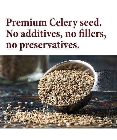 The Spice Way Celery Seed 8 oz - Premium Whole Seeds for Cooking and Seasoning - Buy Online on GoSupps.com