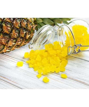 Dried Diced Pineapple 1lb - Sweetened & Unsulfured - Kosher - Bulk Pack of 1 - Buy Online on GoSupps.com