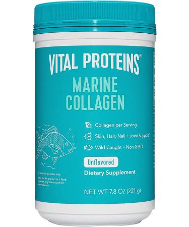 Vital Proteins Marine Collagen - Wild Caught Unflavored 7.8 oz | Improve Skin, Hair & Nails - Buy Online on GoSupps.com