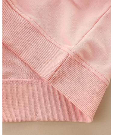Girls Cotton Sweatshirt - Long Sleeve Casual Jumper for Toddlers | Ages 1-12 Years | Christmas Pink | Top Toddler Clothes - Buy Online on GoSupps.com