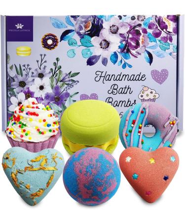 Bath Bombs 9-Piece Set with Shea Butter & Face Sheet Masks - Perfect Gift for Women, Kids, Birthdays, Holidays - Buy Online on GoSupps.com