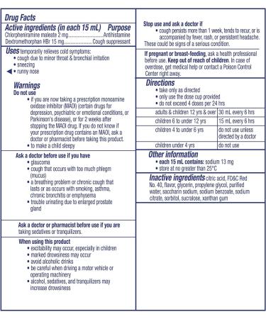 Vicks NyQuil Children's Nighttime Cold & Cough Berry - 8 fl oz (Pack of 1) | Multi-Symptom Relief for Sneezing, Runny Nose, & Cough - Buy Online on GoSupps.com