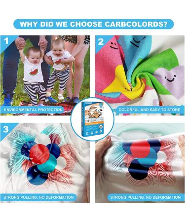 Carbcolords DTF Transfer Film - 60 Sheets A4 PET Clear PreTreat Heat Transfer Paper for T-Shirts - 60 PCS - Buy Online on GoSupps.com
