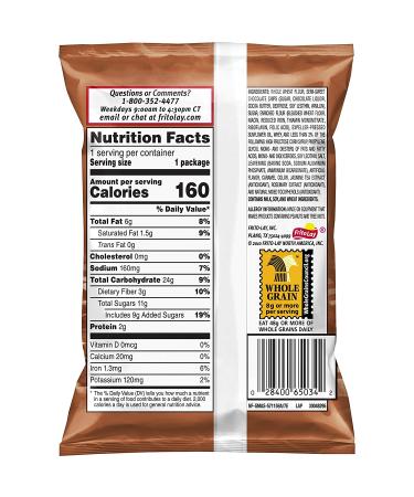 Grandma's Mini Whole Grain Chocolate Chip Cookies - 1.22 oz (80 Pack) | Healthy Snack - Buy Online on GoSupps.com