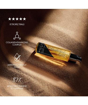 St. Tropez Tan Luxe Body Serum Self Tanner - 5-in-1 Collagen Enhancing Fake Tan | Vegan Cruelty-Free Formula with Niacinamide & Hyaluronic Acid - 6.7 fl oz - Buy Online on GoSupps.com