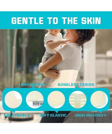Postpartum Belly Band - Support Belt for C-Section Recovery & Waist Shaping | Best Abdominal Binder for Post Surgery - Buy Online on GoSupps.com