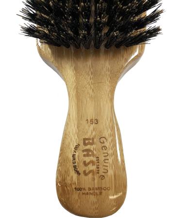 Premium Wild Boar Bristle Hair Brush for Men - Bamboo Handle - Model #153 - Buy Online on GoSupps.com