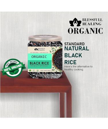 Blessfull Healing Organice Black Rice 2 lb (907 Gram) - Buy Online on GoSupps.com