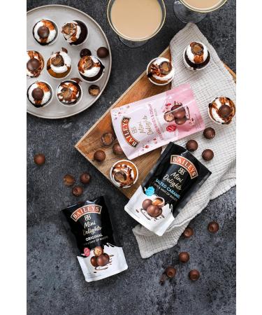 Baileys Chocolate Mini Delights - Strawberries & Cream Pralines (102g) | Gourmet Melting Chocolates | Perfect Gift Filled with Baileys Liqueur - Buy Online on GoSupps.com