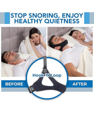 Sleep Legends Anti Snoring Chin Strap - Adjustable Chinstrap for Men & Women, CPAP Users - Reduce Snoring & Dry Mouth - Buy Online on GoSupps.com