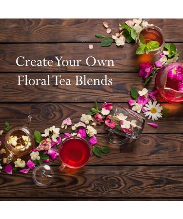 Foothills Naturals Rose Petals and Buds Organic - 454g / 1 Pound For Skin Tonics Tea 200 + Servings - Buy Online on GoSupps.com