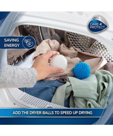 CARE + PROTECT Universal Dryer Balls - Set of 2 for Softening Fabrics and Uniform Drying - Buy Online on GoSupps.com