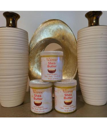 Raw Organic African Shea Butter 100% Organic & Pure Natural & Unrefined. Skin Moisturizer For Face Body & Hair. Softens Dry & Tough Skin. Moisturizer For all type of Skin (16 oz) - Buy Online on GoSupps.com