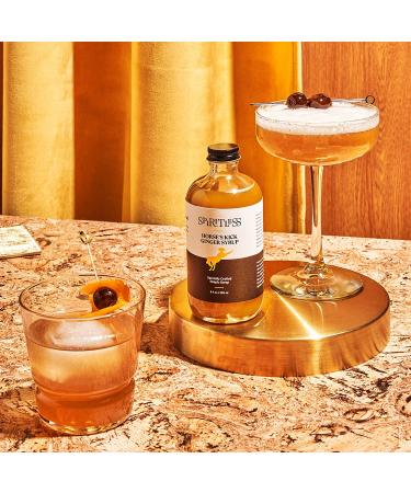 SPIRITLESS Horse's Kick Ginger Syrup - Non-Alcoholic Cocktail Mixer - 8 oz Bottle - Buy Online on GoSupps.com