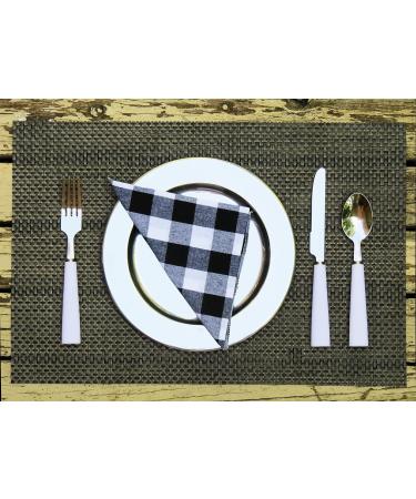 Camping Silverware Set with Stainless Steel Plates - 23 Pcs Mess Kit for 4 People, Portable Travel Utensils with Case - Black - Buy Online on GoSupps.com