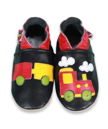 SHADOW DANCE UK Baby Shoes Toddler Shoes with Soft Sole Baby Boy Shoes - Baby Girl Shoes New Born Leather Kids Winter Booties 19 Chuchutrain 6-12 Months - Buy Online on GoSupps.com