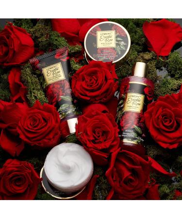 Fathers Day Gifts from Daughter and Son  Spa Bath and Body Gift Set  Exotic Rose Gift Basket for Women & Men  Thank You  Birthday  Mom  Personalized Gifts with Body Scrub  Bubble Bath  Lotion & More - Buy Online on GoSupps.com