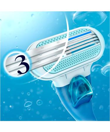 Gillette Venus Embrace Sensitive Razor for Women + 7 Refill Blades - Contour Design - Buy Online on GoSupps.com