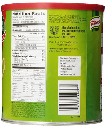 Knorr Demi-Glace Sauce Mix - 28 oz Canister - Buy Online on GoSupps.com