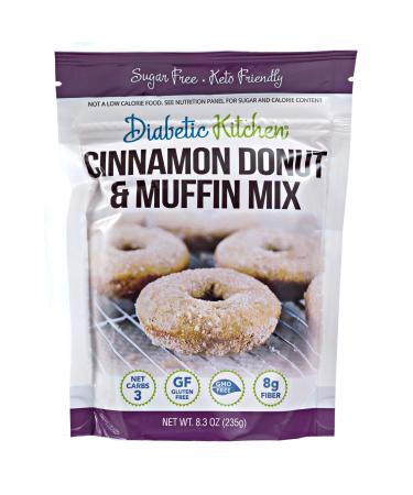 Diabetic Kitchen Cinnamon Donut & Muffin Mix 8.3 oz ( 235 g)