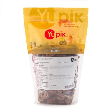 Yupik Milk Chocolate Pretzels Sweet and Salty Snack 1Kg 1 kg (Pack of 1) - Buy Online on GoSupps.com