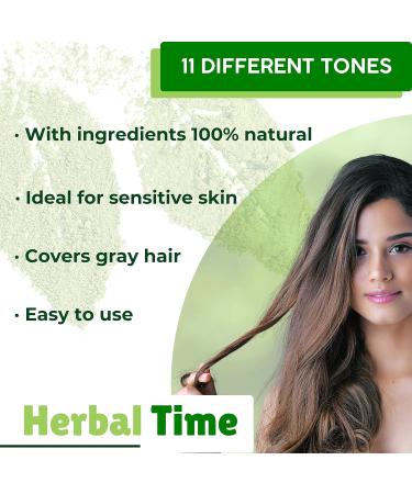 Henna Natural Cream Color Fire Red N 8 with Nettle Extract - Gray Hair Cover | Ammonia & Sulfates Free | 75ml - Buy Online on GoSupps.com