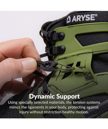 ARYSE XFAST Ankle Brace & Stabilizer - Ultimate Support for Football Soccer Lacrosse & Rugby - Small Frosted - Unisex - Buy Online on GoSupps.com