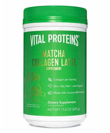 Vital Proteins Matcha Collagen Latte Unflavored 11.6 oz (329 g)