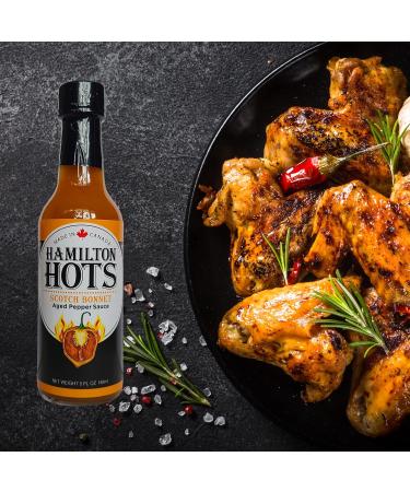 Hamilton Hots Scotch Bonnet Aged Pepper Sauce - Buy Online on GoSupps.com