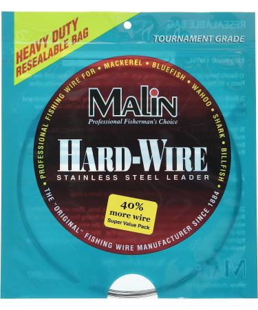 Malin LC1-42 Stainless Steel Wire 42-Feet, .01 Diameter 25-Pound Coil - Buy Online on GoSupps.com