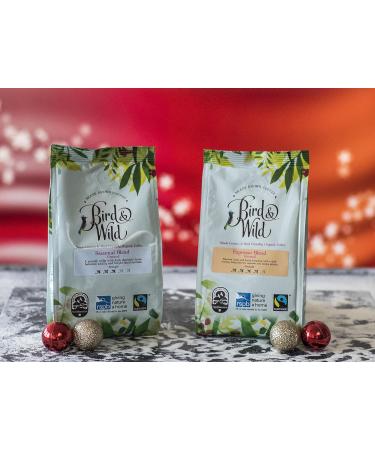  Bird & Wild Fairtrade Organic Ground Coffee 200g Medium-Strong Dark Roast For Drip V60 Aeropress Filter French Press Certified Bird-Friendly Birds & Wildlife Donate to - Buy Online on GoSupps.com