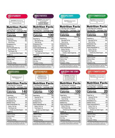 Nutruit Gourmet Healthy Snacks Mega Variety Box - Vegan, Gluten-Free, Non-GMO, Kosher - Pack of 32 High-Fiber, Plant-Based Protein Snacks, No Added Sugar - Perfect Snack Gift for Family, Kids, Adults - 1.2oz Packs - Buy Online on GoSupps.com