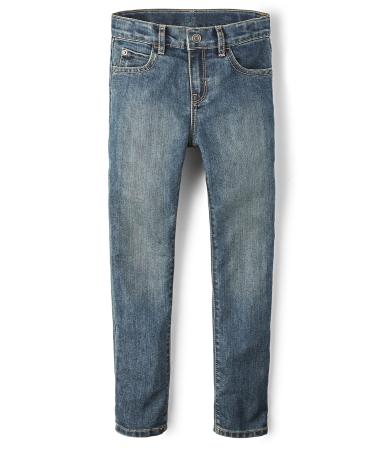 The Children's Place Boy's Stretch Straight Jeans 4 Tide Pool Single